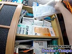 Dr tampa - aria nicole trys out a foley catheter