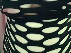 Sexy milf showing off her tits and ass