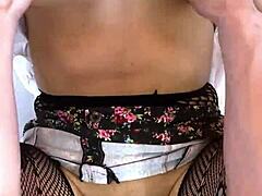 Petite Tetona Gets Missionary Pounds After School.