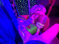 Stripper traded cane for my big cock and rode me