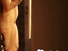 I'm filming my gorgeous redhead girlfriend's natural tits and shaved pussy getting fingered and sucked passionately.