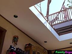 fairy step sister puts pussy in stepbrother's mouth?