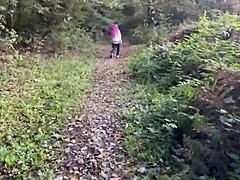 Come here, cute teen, let's do rough outdoor sex with spanking, squirting, and cum in my mouth