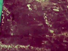 submissive babe gets restrained while sucking cock in bdsm scene