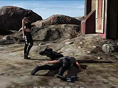 through spacetime, an erotic game adventure unfolds