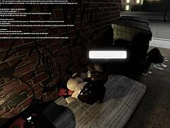 I fucked a prostitute roughly in the hotel corner