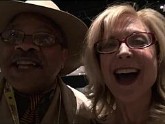 Nina Hartley Gives Private Cuntlick Lesson to Dapperdan at Exxxotica