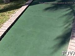 Milf moans during wet orgasm with big clit