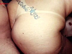 Nicoly Mattos' first double penetration with monster cock