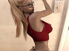 Blonde's Tight Ass Stretched By Huge Cock!