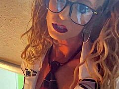 Slutty teen student teases for extra credit. Gets anal assfucking outdoors.