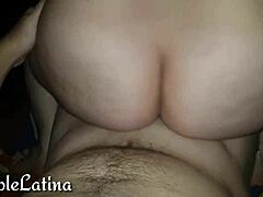 Teen Venezolana Squirts Heavily In Creampie With Latina Big Ass.