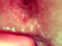 german amateur fingers her asshole during masturbation