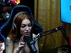 Mari Ávila Mostrou Seu Corpo Maravilhoso Que Fez O Ruan Ficar Cheio De Tesão O Podcast Pegou Fogo - Púpum No Barraco