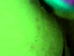 rainbow dildo anal creampie gaping