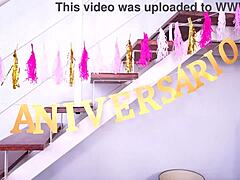 I fucked jasminy villar with seven cocks on her anniversary, anal prolapse and all.