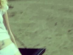 Sports Blondes Lick Pussy Outdoors!