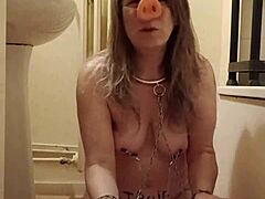 Slave Gets Whipped Hard!