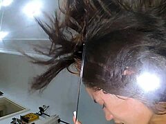 Renata Silva gets extreme anal creampie in kitchen