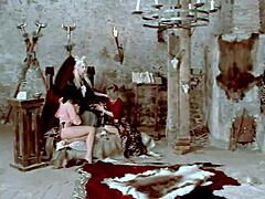 group of lesbians in a threesome