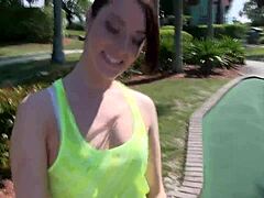 Milf moans during wet orgasm with big clit