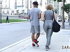 Watch Fit King Noire Pound Sara Jay's Mature Pussy!