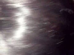 I had fun playing in the parking lot with my friends