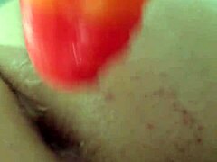 rainbow dildo anal creampie gaping