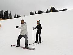 Ski enthusiast Kitana Lure reconnects with an old flame during a mountain getaway.