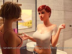 Blonde and Redhead in My Pleasure Scene 115