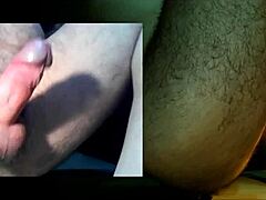 Amateurs explore homemade sex toys in split video