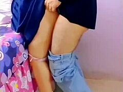 the young amateur squirted wildly after i drilled a hole in her wall and fucked her tight pussy publicly