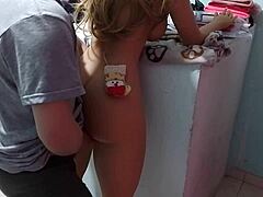 I'm alone with hijastra on Christmas, cheating on wife