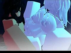 That Roblox slut with big tits kept wanting more sex 😈