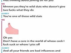 Sexting And Cuckolding Old Husband On Snap Chat