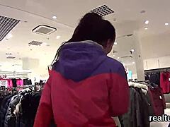 Hey, that czech sweetie seduces in hypermarket pov blowjob.