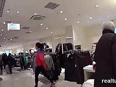 Hey, that czech sweetie seduces in hypermarket pov blowjob.