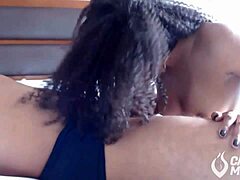 Cheating Latina Takes Monster Cock Cumshot In Mouth!