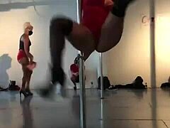 Diosa Argenta Performs Seductive Pole Dance in Hospital, Ripping Clothes as Doctor and Patient Watch Her Undress