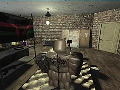 This white slut eagerly takes a huge black cock in her mouth.