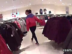 Hey, that czech sweetie seduces in hypermarket pov blowjob.