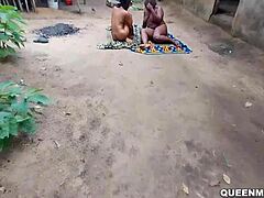 are these community sex-hunters pounding horny teen girls with big black cocks in grandpa's native house, filling them with creampie doggystyle?