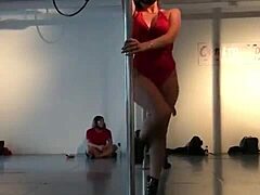 Diosa Argenta Performs Seductive Pole Dance in Hospital, Ripping Clothes as Doctor and Patient Watch Her Undress