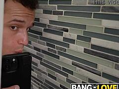 Beautiful friend gives rare sloppy deepthroat blowjob