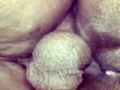 balls slapping against that big clit while fucking her ass hard