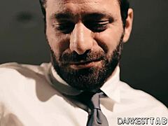 Sinful babe bangs boss