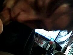 puerto rican mother-in-law gives uncle daddy father-in-law blowjob sucking cock in caribbean mommy style.