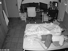 Huge Boobs Teased in Domination Play by Mature Amateurs Kissing