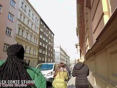 nicole love gets rough doggystyle and anal from freddy gong in backstage scene