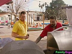 Family Guy TOUNGUING His Friend's STEPDaughter In PIGTAILS On SAUSAGE Day